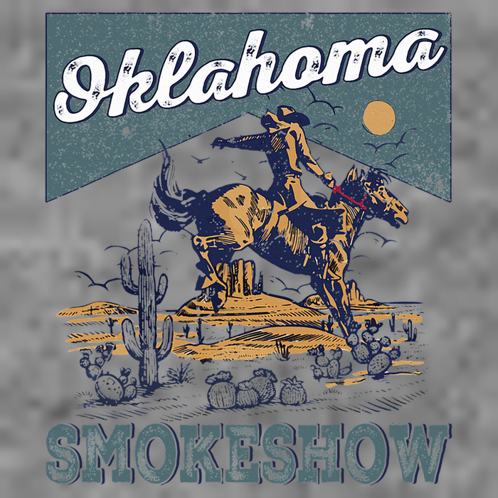 Oklahoma Smokeshow Western Oklahoma Smokeshow Rodeo Tall Sweatshirt
