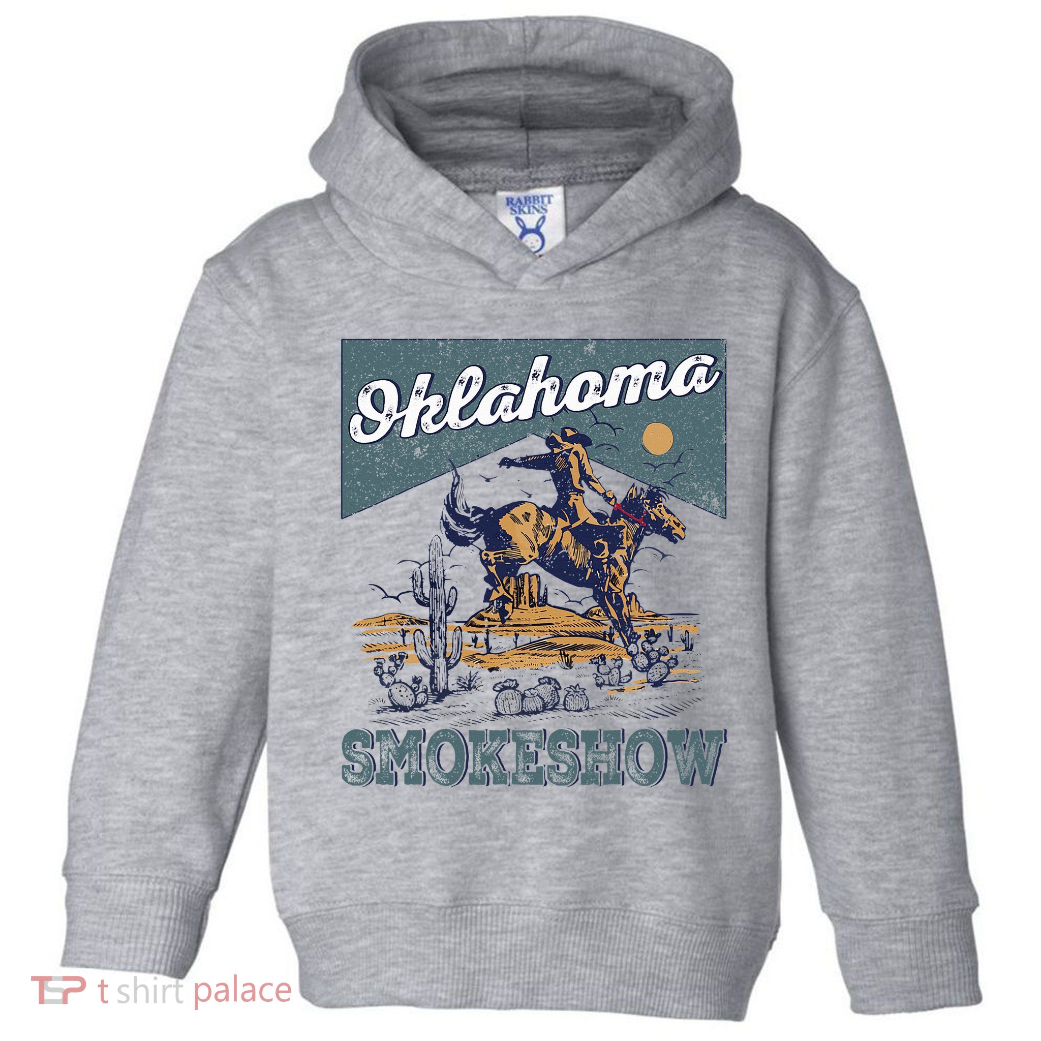 Oklahoma Smokeshow Western Oklahoma Smokeshow Rodeo Toddler Hoodie