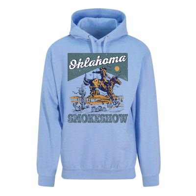 Oklahoma Smokeshow Western Oklahoma Smokeshow Rodeo Unisex Surf Hoodie