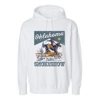 Oklahoma Smokeshow Western Oklahoma Smokeshow Rodeo Garment-Dyed Fleece Hoodie