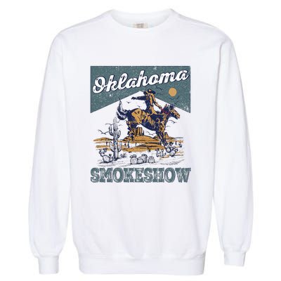 Oklahoma Smokeshow Western Oklahoma Smokeshow Rodeo Garment-Dyed Sweatshirt