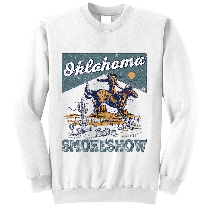 Oklahoma Smokeshow Western Oklahoma Smokeshow Rodeo Sweatshirt