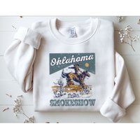 Oklahoma Smokeshow Western Oklahoma Smokeshow Rodeo Sweatshirt