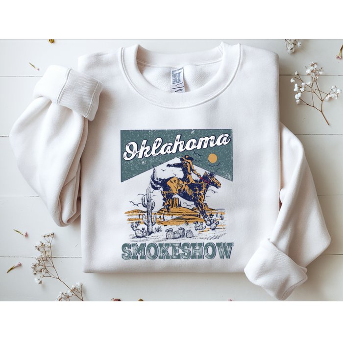Oklahoma Smokeshow Western Oklahoma Smokeshow Rodeo Sweatshirt