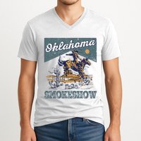 Oklahoma Smokeshow Western Oklahoma Smokeshow Rodeo V-Neck T-Shirt