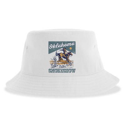 Oklahoma Smokeshow Western Oklahoma Smokeshow Rodeo Sustainable Bucket Hat