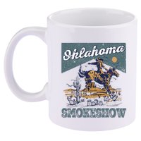Oklahoma Smokeshow Western Oklahoma Smokeshow Rodeo 11oz C Handle Ceramic Mug