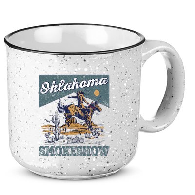Oklahoma Smokeshow Western Oklahoma Smokeshow Rodeo 15oz Campfire Ceramic Mug