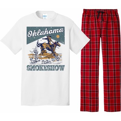 Oklahoma Smokeshow Western Oklahoma Smokeshow Rodeo Pajama Set