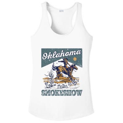 Oklahoma Smokeshow Western Oklahoma Smokeshow Rodeo Ladies PosiCharge Competitor Racerback Tank