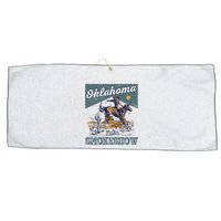 Oklahoma Smokeshow Western Oklahoma Smokeshow Rodeo Large Microfiber Waffle Golf Towel