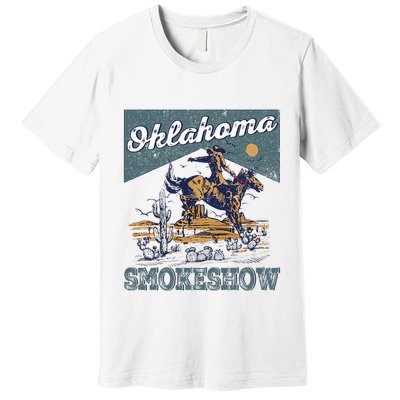 Oklahoma Smokeshow Western Oklahoma Smokeshow Rodeo Premium T-Shirt