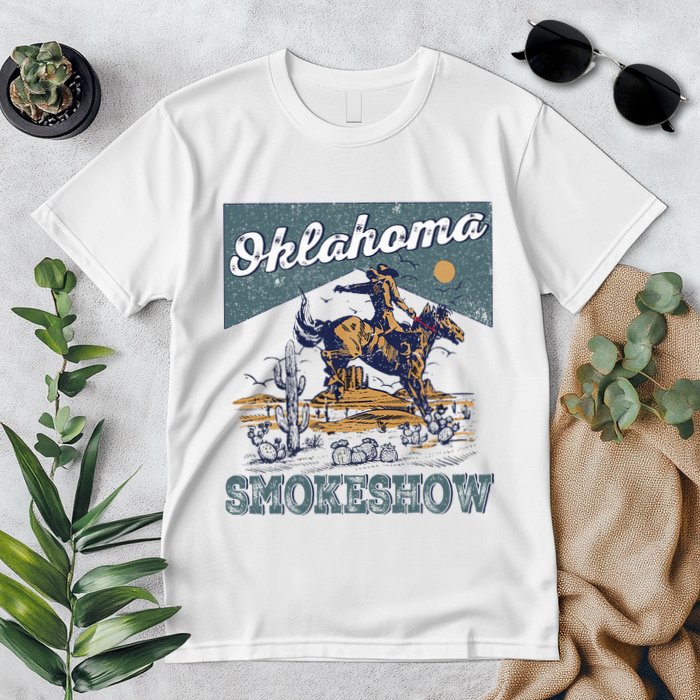 Oklahoma Smokeshow Western Oklahoma Smokeshow Rodeo Premium T-Shirt