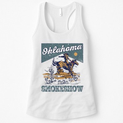 Oklahoma Smokeshow Western Oklahoma Smokeshow Rodeo Womens Tank Top