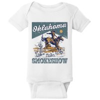 Oklahoma Smokeshow Western Oklahoma Smokeshow Rodeo Baby Bodysuit