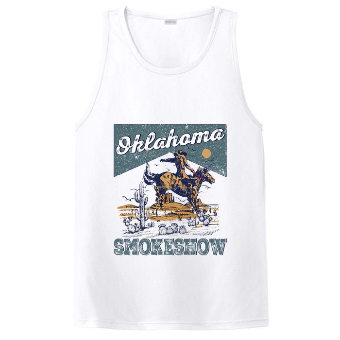 Oklahoma Smokeshow Western Oklahoma Smokeshow Rodeo PosiCharge Competitor Tank