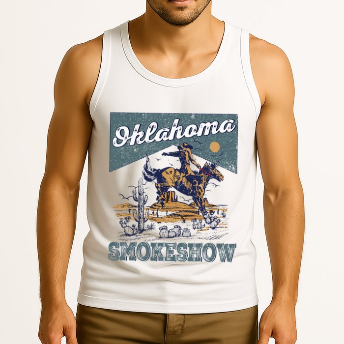 Oklahoma Smokeshow Western Oklahoma Smokeshow Rodeo Tank Top