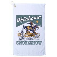Oklahoma Smokeshow Western Oklahoma Smokeshow Rodeo Golf Towel