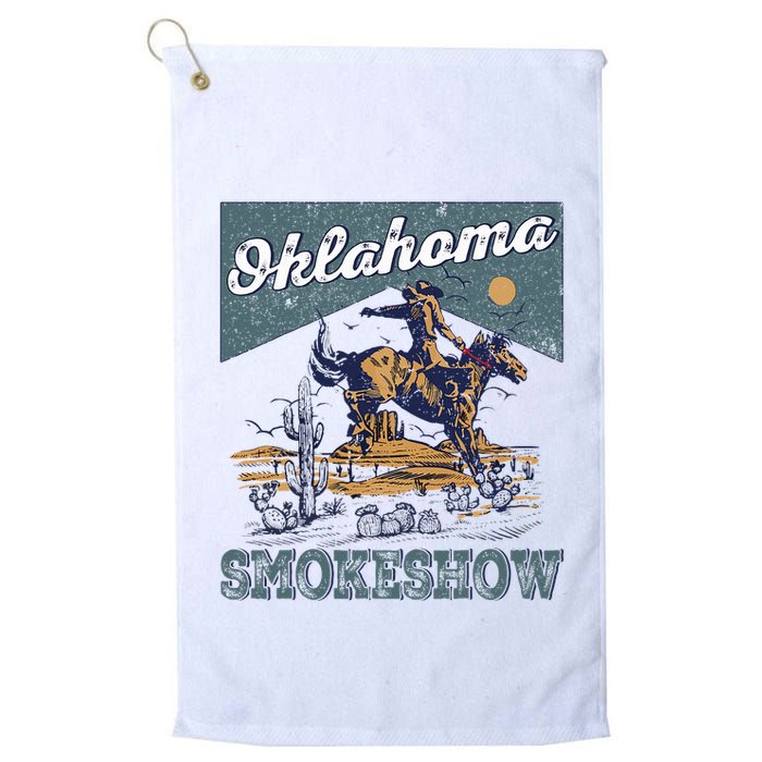 Oklahoma Smokeshow Western Oklahoma Smokeshow Rodeo Golf Towel