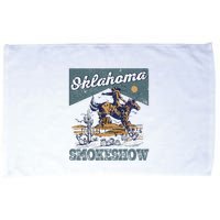 Oklahoma Smokeshow Western Oklahoma Smokeshow Rodeo Microfiber Hand Towel