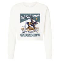 Oklahoma Smokeshow Western Oklahoma Smokeshow Rodeo Cropped Pullover Crew