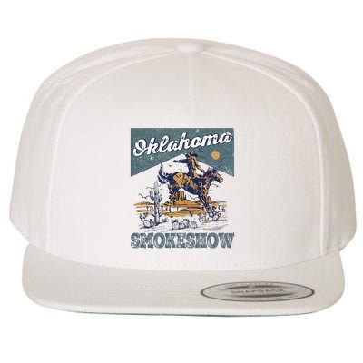 Oklahoma Smokeshow Western Oklahoma Smokeshow Rodeo Wool Snapback Cap