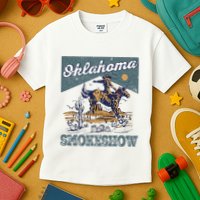 Oklahoma Smokeshow Western Oklahoma Smokeshow Rodeo Kids T-Shirt