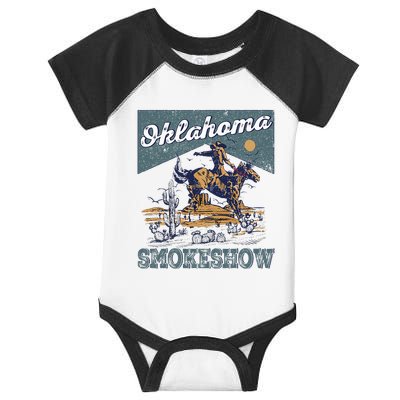 Oklahoma Smokeshow Western Oklahoma Smokeshow Rodeo Infant Baby Jersey Bodysuit