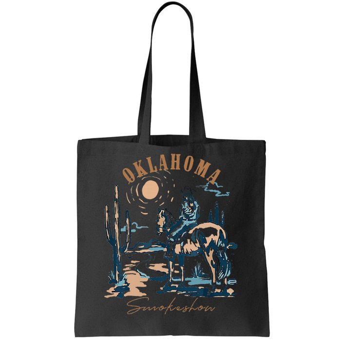 Oklahoma Smokeshow Western Oklahoma Smokeshow Rodeo Tote Bag