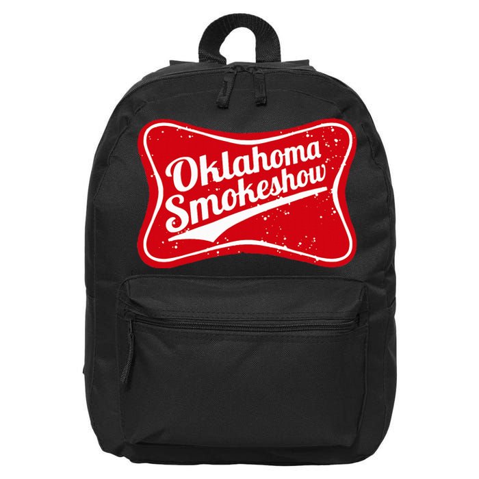 Oklahoma Smokeshow Western Country Music 16 in Basic Backpack