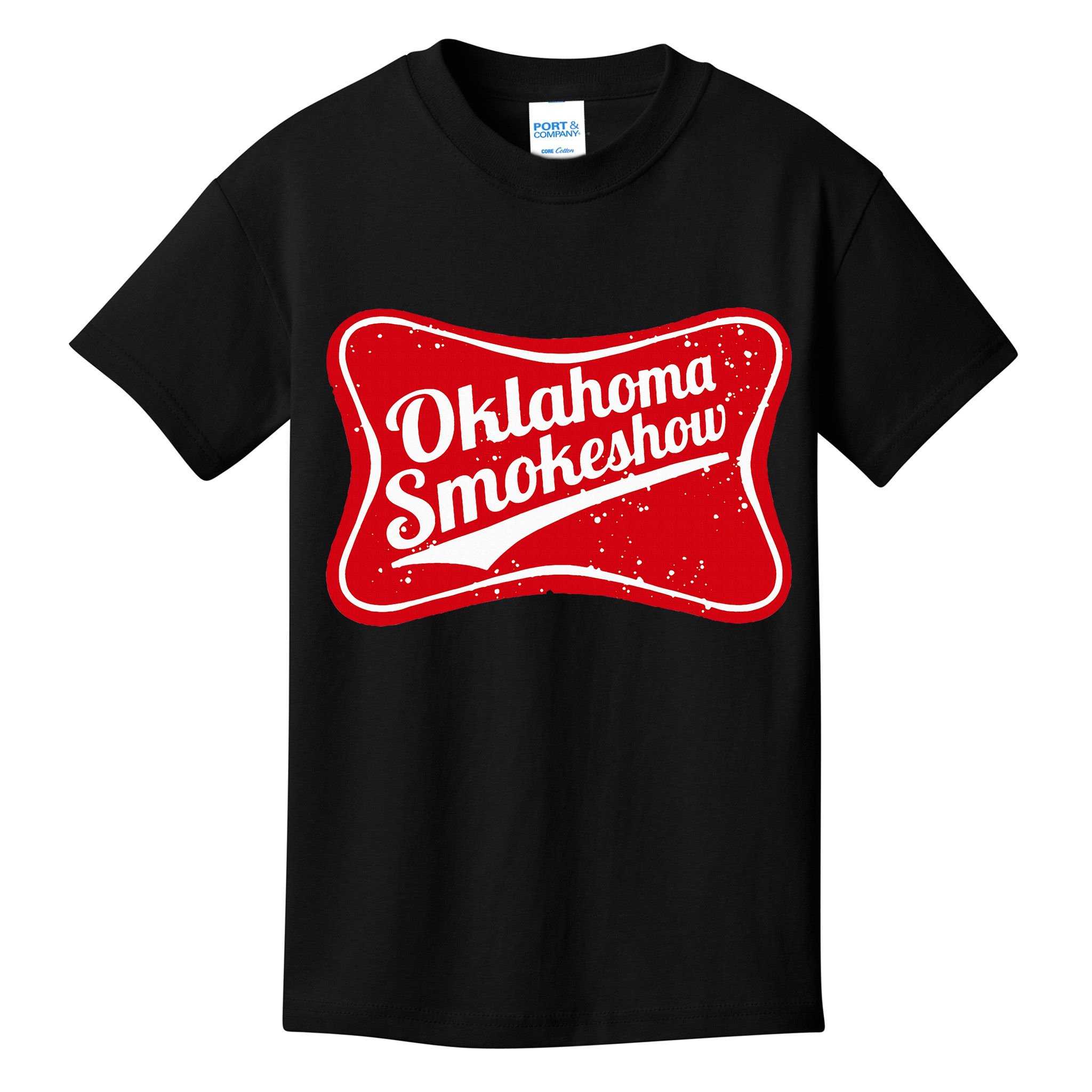 Oklahoma Smokeshow Western Country Music Kids T-Shirt