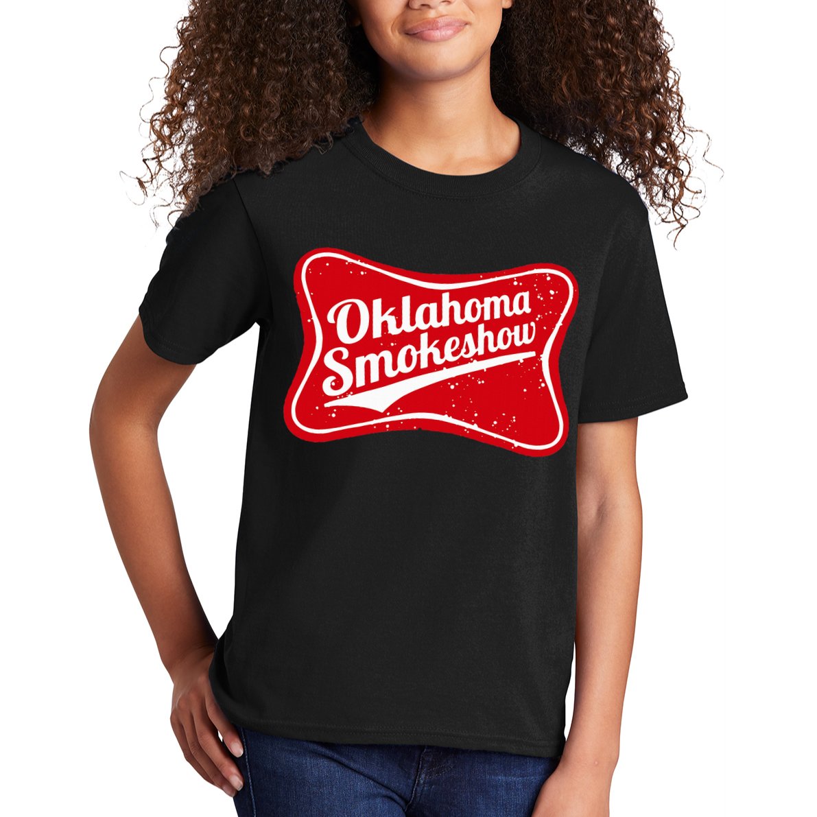 Oklahoma Smokeshow Western Country Music Kids T-Shirt