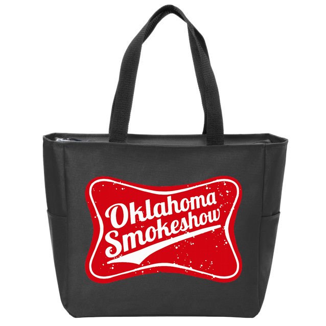 Oklahoma Smokeshow Western Country Music Zip Tote Bag