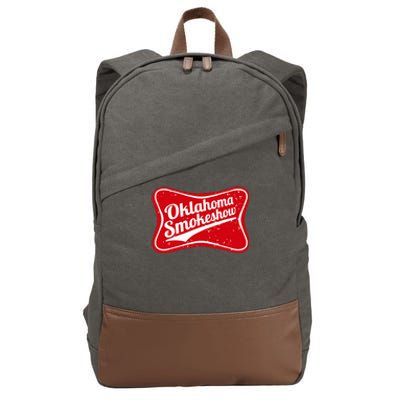 Oklahoma Smokeshow Western Country Music Cotton Canvas Backpack