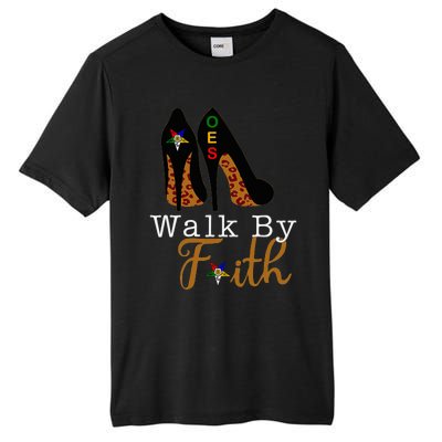 Oes Sisters Walk By Faith Order Of Eastern Star Tall Fusion ChromaSoft Performance T-Shirt