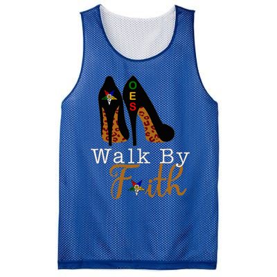 Oes Sisters Walk By Faith Order Of Eastern Star Mesh Reversible Basketball Jersey Tank