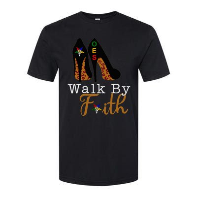 Oes Sisters Walk By Faith Order Of Eastern Star Softstyle® CVC T-Shirt