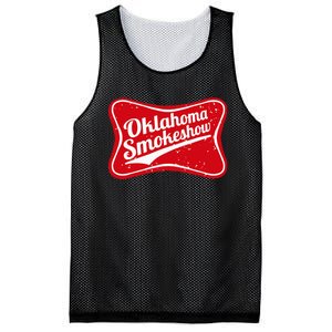 Oklahoma Smokeshow Western Country Music Cowboy Mesh Reversible Basketball Jersey Tank