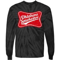 Oklahoma Smokeshow Western Country Music Cowboy Tie-Dye Long Sleeve Shirt