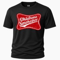 Oklahoma Smokeshow Western Country Music Cowboy Cooling Performance Crew T-Shirt