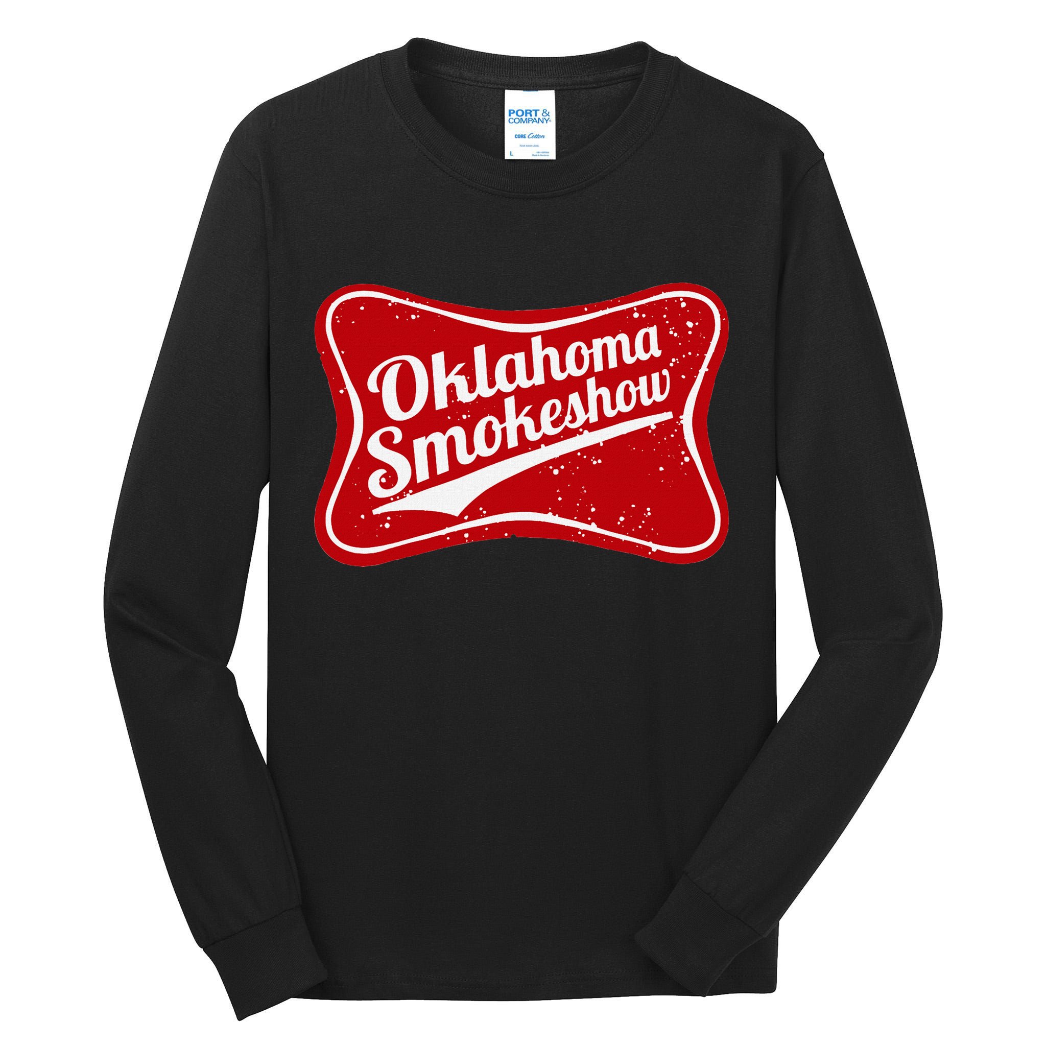 Oklahoma Smokeshow Western Country Music Cowboy Tall Long Sleeve T-Shirt