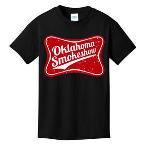 Oklahoma Smokeshow Western Country Music Cowboy Kids T-Shirt