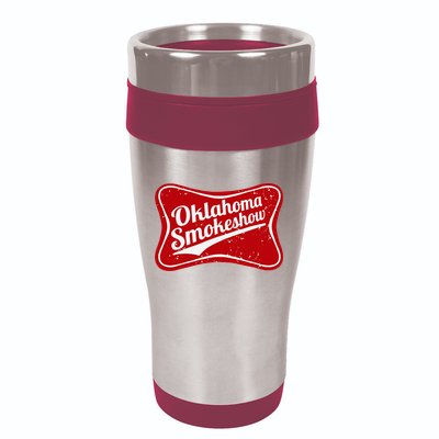 Oklahoma Smokeshow Western Country Music Cowboy 16oz Travel Tumbler