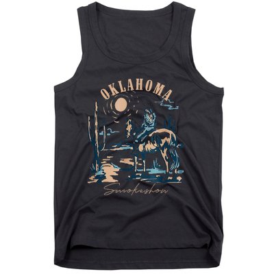 Oklahoma Smokeshow Western Oklahoma Smokeshow Cowboy Rodeo Tank Top