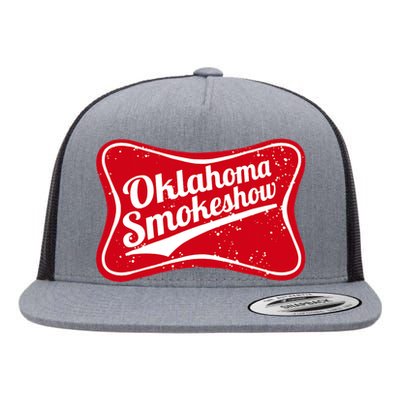 Oklahoma Smokeshow Western Country Music Cowboy Flat Bill Trucker Hat