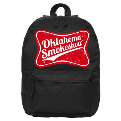 Oklahoma Smokeshow Western Country Music Cowboy 16 in Basic Backpack
