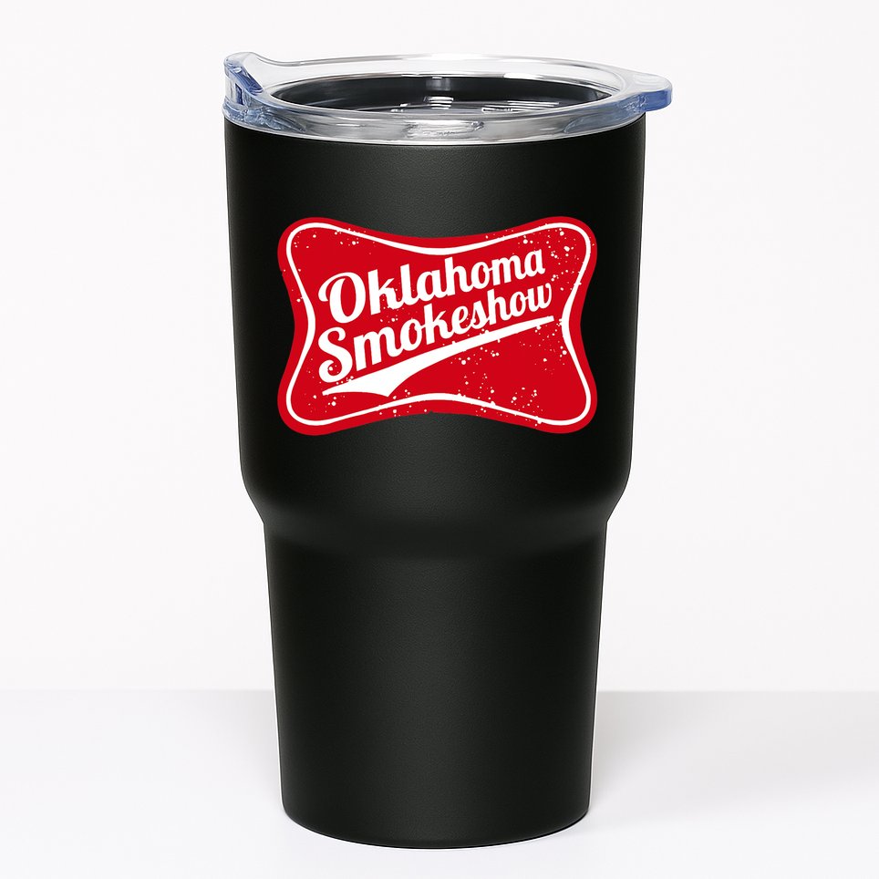 Oklahoma Smokeshow Western Country Music Cowboy Tumbler