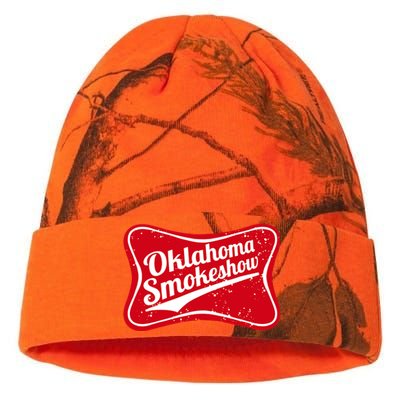 Oklahoma Smokeshow Western Country Music Cowboy Kati Licensed 12" Camo Beanie