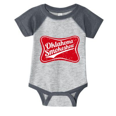 Oklahoma Smokeshow Western Country Music Cowboy Infant Baby Jersey Bodysuit