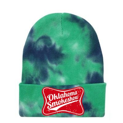 Oklahoma Smokeshow Western Country Music Cowboy Tie Dye 12in Knit Beanie